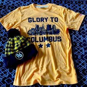 Columbus Crew T-Shirt and Beanie bundle